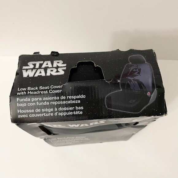 Star Wars Darth Vader Low Back Seat Cover with Headrest Cover - Picture 7 of 14